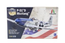Italeri North american P-51d Mustang Military Airplane 1941 1:72 /