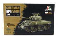 Italeri Tank M475mm Sherman Miltary 1945 1:56 /
