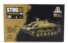 Italeri Tank Stug Iii Sturmhaubitze 105 Military 1944 1:56 /