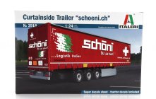 Italeri Trailer Trailer For Truck - Rimorchio Telonato - Choeni.ch Transports 1:24 /