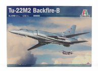 Italeri Tupolev Tu-22m2 Backfire-b Military Airplane 1975 1:72 /