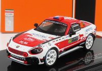 Ixo-models Fiat 124 Abarth Rgt N 49 Rally Montecarlo 2022 1:43, bíločervená