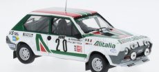 Ixo-models Fiat Ritmo 75 Abarth Alitalia (night Version) N 20 Rally Montecarlo 1979 Attilio Bettega - Maurizio Perissinot 1:43 Bílá Zelená Červená