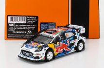 Ixo-models Ford england Puma Rally1 Red Bull Team Ford World Rally M-sport N 16 3rd Rally Safari Kenya 2024 Adrien Fourmaux - Alexandre Coria 1:43 Bílá Modrá Červená