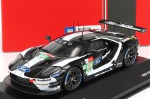 Ixo-models Ford usa Gt Ford Ecoboost 3.5l Turbo V6 Team Ford Chip Ganassi Uk N 66 6th Lmgte Pro Class 24h Le Mans 2019 S.muicke - O.pla - B.johnson 1:43 Černá Bílá