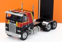 Ixo-models Freightliner Fla Tractor Truck 3-assi 1993 1:43 Černá Červená