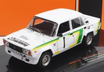 Ixo-models Lada fiat 2105 Vfts N 1 Rally Vltava Pribram 1988 V.blahna - P.schovanek 1:43 Bílá Zelená Žlutá