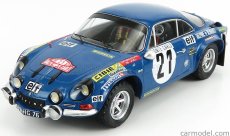 ROZBALENO - Ixo-models Renault Alpine A110 1800s N 21 Rally Montecarlo 1973 J-p.nicolas - M.vial 1:24 Blue Met