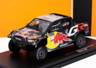 Ixo-models Toyota Hilux Gr Dkr Evo T1u Pick-up Team Gazoo Racing N 216 Rally Dakar 2024 Seth Quintero - Dennis Zenz 1:43 Černá Červená