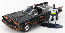 Jada Batman Batmobile 1966 - Classic Tv Series With Batman Figure 1:32 Černá Červená