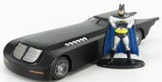 Jada Batman Batmobile The Animated Series With Batman Figure 1992 1:32 Matt Black