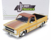 Jada Chevrolet C-10 Pick-up Custom 1985 1:24 2 Tóny Krémově Hnědé