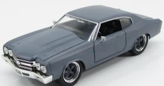 Jada Chevrolet Dom's Chevelle 454ss 1970 - Fast & Furious  Iv (2009) - Solo Parti Originali - Original Parts 1:24 Základní Nátěr Matně Šedý