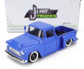 Jada Chevrolet Pick-up Stepside Custom 1955 1:24 Matt Blue