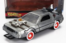 Jada De lorean Time Machine - Back To The Future 3 - Ritorno Al Futuro 3 1:32 Silver
