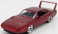 Jada Dodge Dom's Charger Daytona 1969 - Fast & Furious Vi (2012) 1:24 Red Met