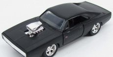 Jada Dodge Dom's Dodge Charger R/t 1970 - Fast & Furious 7 1:32 Matt Black
