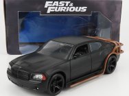 Jada Dodge Dom's Toretto Charger Srt8 2006 - Fast & Furious 1:24 Matt Black