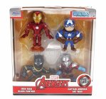 Jada Figures Set 4x Avengers - Black Panther - Iron Man - Ant-man - Captain America - Cm. 6.0 1:32 Různé