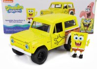 Jada Ford usa Bronco With Squarepants Spongebob Figure 1973 1:24 Žlutá