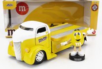 Jada Ford usa Coe Flatbed With M&m's Figure 1947 1:24 Žlutá Bílá
