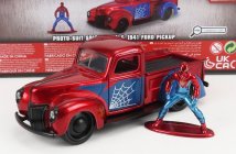 Jada Ford usa Pick-up With Spiderman Figure 1941 1:32 Červená Modrá