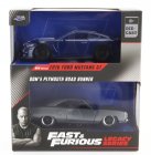 Jada Ford usa Set 2x Fast & Furious - Mustang Gt Coupe 2016 - Plymouth Road Runner 1970 1:32 Modrá Šedá