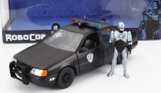 Jada Ford usa Taurus Lx Detroit Police 1986 With Robocop Figure 1:24 Black