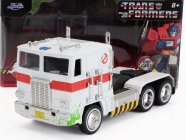 Jada Freightliner Flt86 Tractor Truck Ghostbusters Optimus Prime Transformers 3-assi 1984 1:50 Bílá Červená