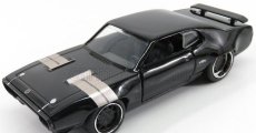 Jada Plymouth Dom's Gtx Coupe 1971 - Fast & Furious 8 2017 1:32 Černá Stříbrná
