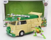 Jada Volkswagen Party Wagon Donatello Ninja Turtles - Tartarughe Ninja 1:24 Žlutá Zelená