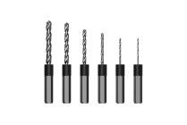 JAKEMY 6in1 H4.0 Micro Hexagonal Hole-Punching Drill Bits
