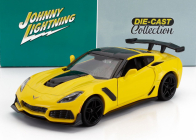 Johnny lightning Chevrolet Corvette Zr1 2019 1:24 Žlutá Černá