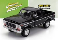 Johnny lightning Ford usa Bronco Pick-up 1978 1:24 Black