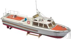 RC stavebnice motorového člunu Kadet