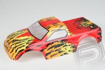 Karosérie lakovaná Himoto Truck 1:10 (červeno-oranžová)