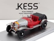 Kess-model Alfa romeo Rl Super Sport N 49 7th Mille Miglia 1927 Arturo Mercanti - Carlo Sozzi 1:43 Červená Stříbrná Černá