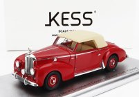 Kess-model Bentley Mkvi Drophead Coupe Graber Cabriolet Closed 1948 1:43 Červený Krém