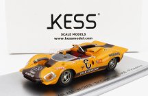Kess-model Ferrari 350 P4 Spider Can-am S/n0858 Team Gunston N 6 Winner 3h Cape Town 1968 P.hawkins 1:43 Žlutě Hnědá