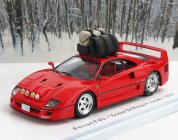Kess-model Ferrari F40 Snow Japan Drifting 1993 1:43 Red