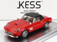 Kess-model Modena 250gt California Spider Closed 1961 1:43 Červená Černá