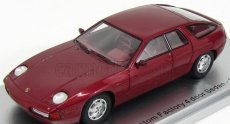 Kess-model Porsche 928 Custom Factory 4-door Sedan 1986 1:43 Red Met