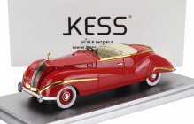 Kess-model Rolls royce Phantom Iii Labourdette Vutotal Cabriolet Open 1947 1:43 Červené Zlato