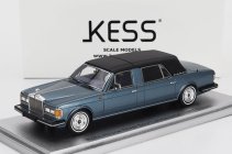 Kess-model Rolls royce Silver Spur Landaulette Semicovertible Closed 1987 1:43 Modrá Met Černá