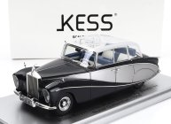 Kess-model Rolls royce Silver Wraith Perspex Top Saloon 1956 - Ex Nubar Gulbenkian 1:43 Modrá Stříbrná
