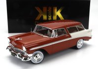 Kk-scale Chevrolet Bel Air Nomad Sw Station Wagon 1956 1:18 Hnědý Krém