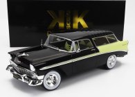 Kk-scale Chevrolet Bel Air Nomad Sw Station Wagon Custom 1956 1:18 Černá Žlutá
