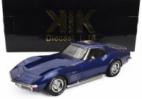 Kk-scale Chevrolet Corvette C3 1972 - With Removable Roof Parts 1:18 Blue