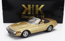 Kk-scale Ferrari 365 Gts Daytona Spider Open 1969 1:18 Gold Met