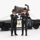 Kk-scale Figures Set 2x Jake And Elwood 1:18 Černá Bílá